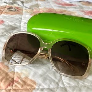 Kate Spade Pink Square Sunglasses